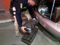 PRF prende traficante com 136 quilos de maconha