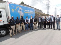 PRF realiza escolta do primeiro lote da vacina pediátrica contra Covid-19 no Brasil