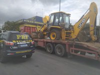 PRF recupera máquina agrícola avaliada em 500 mil reais