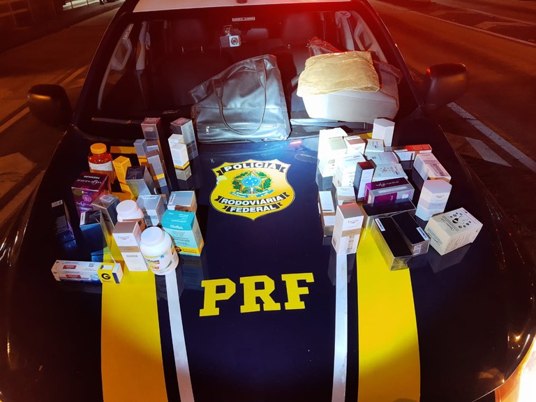 Produtos furtados por quadrilha em São José dos Campos/SP