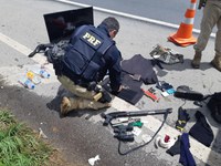 Quadrilha que roubava chácaras na região metropolitana de São Paulo é interceptada pela PRF na Régis Bittencourt