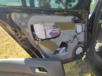 Ultrapassagens proibidas resultam na apreensão de arma e mercadorias do Paraguai na BR 153