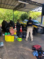 PRF apreende 256 Kg de maconha em Marília