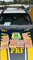 PRF apreende 710 ampolas de medicamentos emagrecedores em abordagem a ônibus de viagem em Barra do Turvo/SP