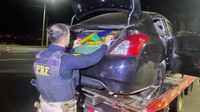 PRF apreende quase uma tonelada de maconha na BR-153, em José Bonifácio/SP