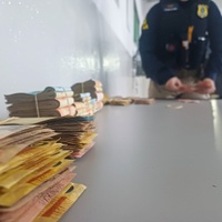 PRF apreende R$ 40 mil em espécie na Fernão Dias
