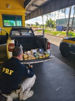 PRF prende traficante com crack, haxixe e cocaína na divisa de SP com PR