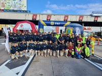 PRF realiza ação integrada e marca abertura oficial do Maio Amarelo 2025 no estado