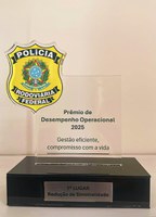 PRF São Paulo é reconhecida nacionalmente no ENAOP por redução de sinistros em rodovias federais