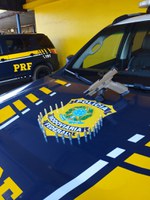 Suspeitos são presos em flagrante portando arma de fogo e mercadorias contrabandeadas em Ourinhos/SP