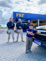 Cristinápolis/SE: PRF recebe a visita de pequeno fã.