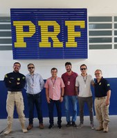 PRF/SE compartilhando conhecimento na área de infraestrutura.