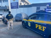 Itabaiana/SE: PRF recupera motocicleta roubada e prende mulher por receptação.