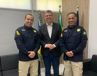 PRF/SE recebe visita do Ministro da Secretaria-Geral da Presidência