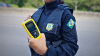 PRF/SE detém motorista embriagado envolvido em acidente de trânsito