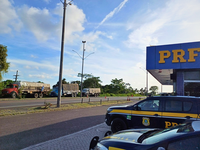 Cristinápolis/SE: PRF flagra caminhões transportando cargas com excesso de peso