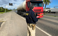 Estância/SE: Motorista de caminhão procura PRF após sofrer tentativa de roubo