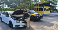 RECUPERAÇÃO DE VEÍCULO: PRF recupera automóvel roubado na Bahia