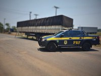 São Cristóvão/SE: PRF em Sergipe apreende semirreboque com adulteração