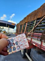 São Cristóvão/SE: PRF flagra caminhoneiro portando "rebites" na BR-101