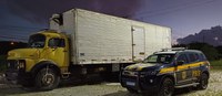 PRF/SE recupera caminhão roubado na Bahia