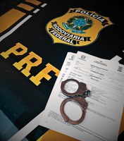 MANDADO DE PRISÃO: PRF prende foragido da Justiça em Nossa Sra. do Socorro/SE