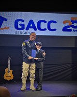 PRF/SE é homenageada pelo GACC Sergipe em solenidade