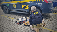 PRF apreende menor que transportava drogas
