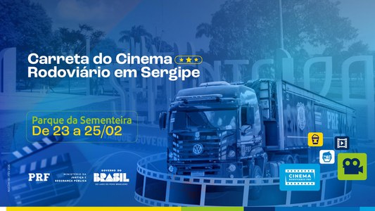 Estrutura móvel equipada com recursos audiovisuais promove ações educativas e culturais em Aracaju e no interior do estado; sessões começam na próxima segunda (23) e ocorrem no três turnos, a partir das 8h