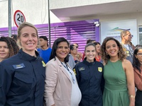 PRF participa da inauguração da Casa da Mulher Brasileira em Aracaju