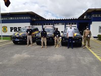 Dep. Fábio Henrique faz entrega de novas viaturas blindadas à PRF/SE