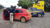 Itabaiana/SE: PRF recupera na BR-235 carro de locadora