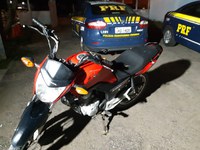 Cristinápolis/SE: PRF recupera na BR-101 motocicleta adulterada