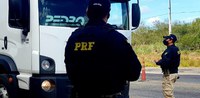 Itaporanga D'Ajuda: PRF flagra na BR-101 semirreboque adulterado