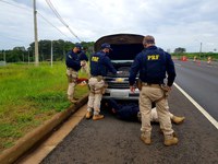 PRF recupera durante o final de semana cinco veículos roubados