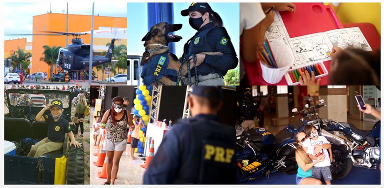 Sergipe: PRF Cidadã movimenta Riomar Shopping