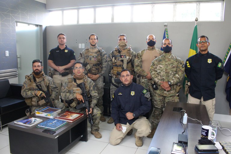 Sergipe: PRF recebe visita institucional da CORE/PC-SE