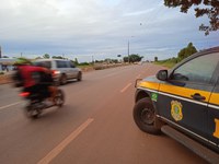 PRF apreende motocicleta adulterada