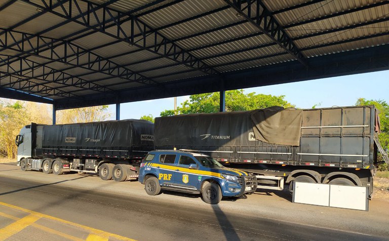 Cerca de  66m³ de madeira foram apreendidos em Nazaré/TO