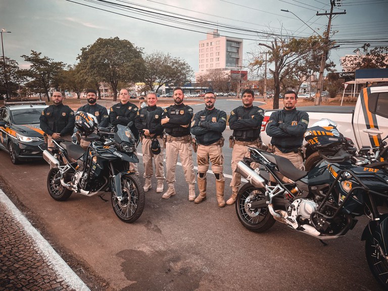 PRF/TO participa de desfile em Palmas