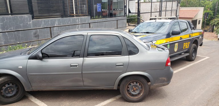 Veículo roubado foi recuperado em Paraíso do Tocantins/TO