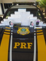 PRF apreende 70 itens transportados ilegalmente no Tocantins