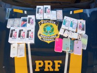 PRF apreende 172 itens transportados ilegalmente no norte do Tocantins