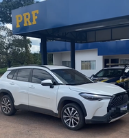 PRF recupera veículo com registro de roubo em Guaraí/TO