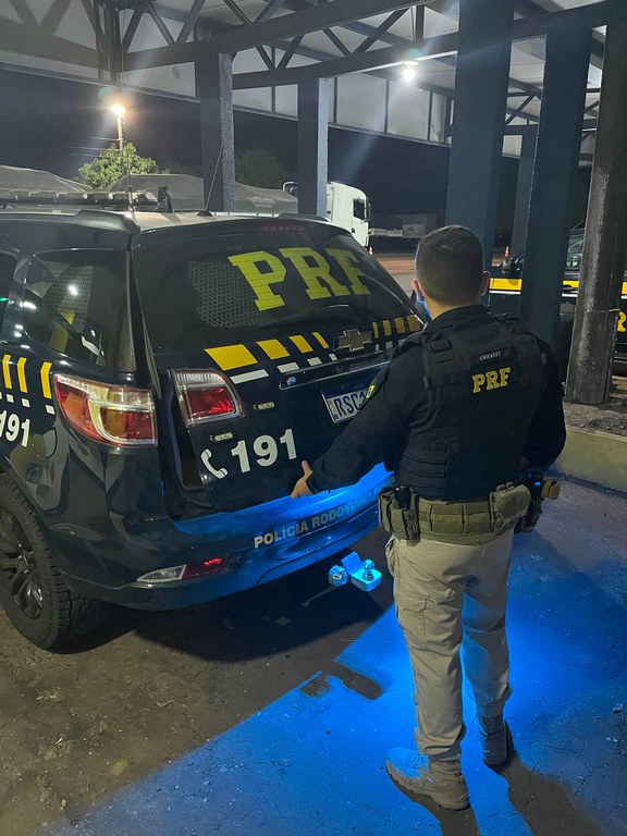 PRF cumpre mandado de prisão em Guaraí/TO