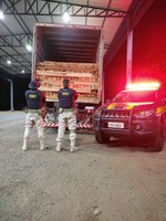 PRF apreende 171m³ de madeira transportados ilegalmente no norte do Tocantins