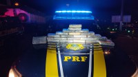 PRF apreende fuzil e 56,2kg de drogas em Miranorte/TO
