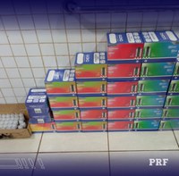 PRF apreendeu 363 itens transportados ilegalmente em Guaraí/TO