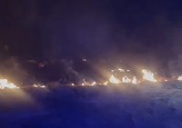 PRF prende responsáveis por provocar incêndio em mata às margens da rodovia