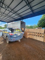 PRF apreende carga com mais de 400 mil maços de cigarros em Paraíso do Tocantins/TO